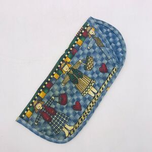 Handmade Sunglasses Eyeglasses Case Soft Fabric Country Friend Padded 8" x 3.5"